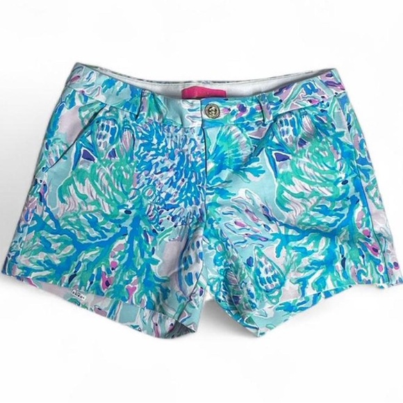 Lilly Pulitzer Multi Color Callahan Shorts - Picture 1 of 5